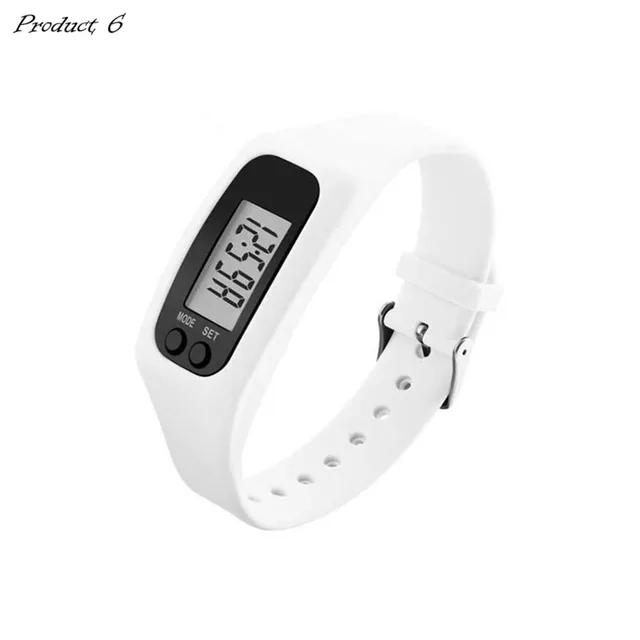 Multi function LED Electronic Running pedometer movement Bracelet