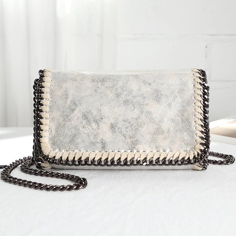 

JIULIN2019 Spring and Summer New Single Shoulder Slant Chain Bag Portable Female Soft Pack