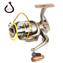 1000-7000 рыболовная Катушка влево/правой сменными спиннингом отдел Drag Рыбалка катушки воды рыбалка инструмент Аксессуары ZG-48