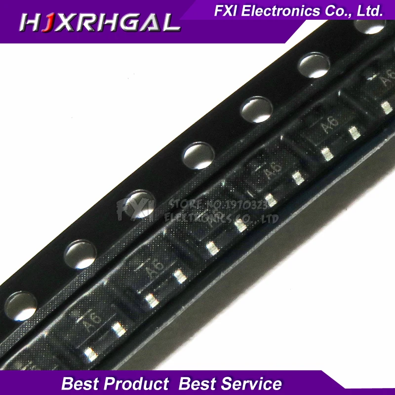 

100pcs BAS16 SOT23 SOT23-3 A6 SOT High-speed diode New original