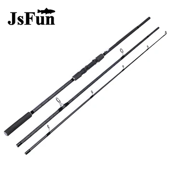 

3 Section Trolling Boat Fishing Rod Tough Troll Rods Super Hard Carbon Fiber Carp Pole Powerful Jigging Poles For Big Fish YG18