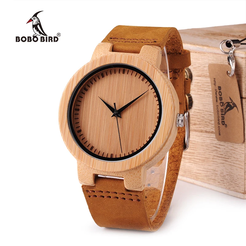 BOBO BIRD WD13 Men's Design Brand Luxury Wooden Bamboo Watches With Real Leather Band Watch for Men in Wood Box BOBO BIRD WD13 Men's Design Brand Luxury Wooden Bamboo Watches With Real Leather Band Watch for Men in Wood Box