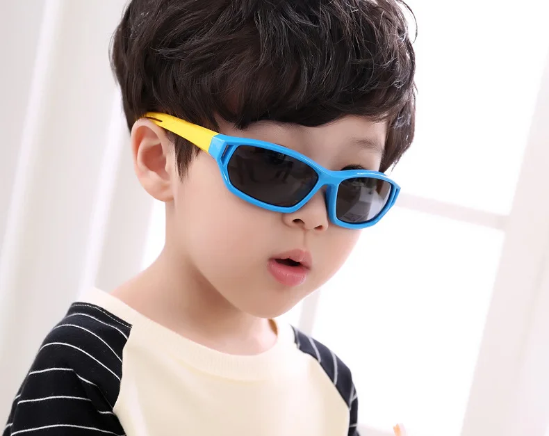 WarBLade Polarized Kids Sunglasses Boys Girls Baby Infant Sport Sun Glasses UV400 Eyewear Child Shades Oculos Infantil With Case