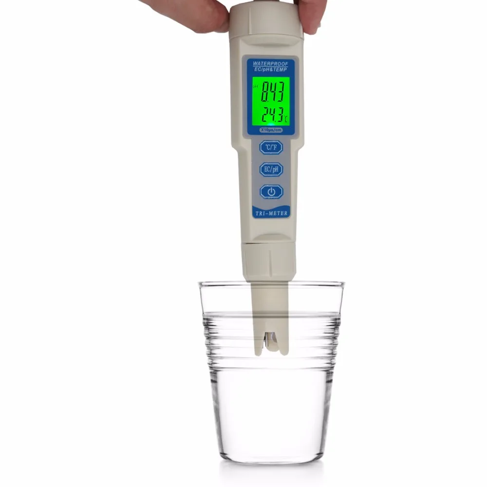 Portable Digital Water PH Meter Filter Measuring Water Quality Purity