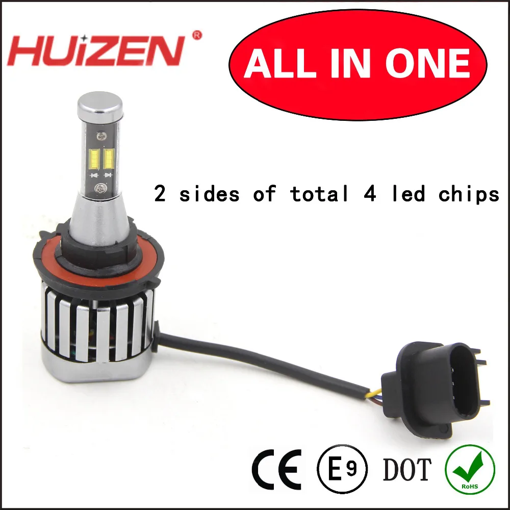 Buy 36w 3600lm Auto Headlight H13 ALL IN ONE Car Led