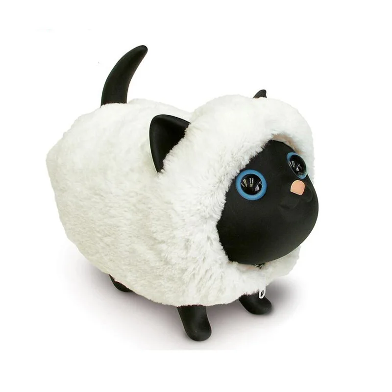 

Cute Cat Piggy Bank Creative Kitty Figurine With Cloth PU Cartoon Cat Money Box Luxury Leather Kid Cash Box Christmas Glft
