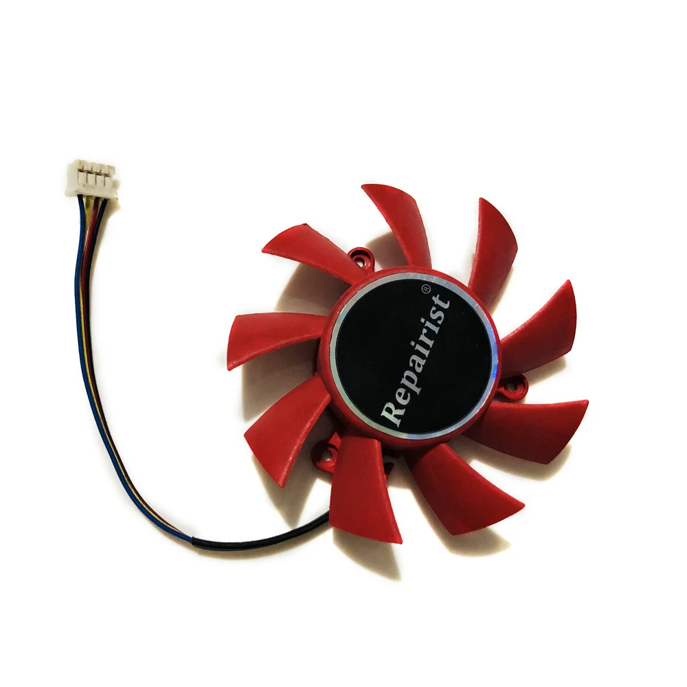 GPU VGA Cooler RX 570 Graphics Card Fan For Phantom Gaming M1 Radeon RX570 8G/4G Video Cards As Replacement