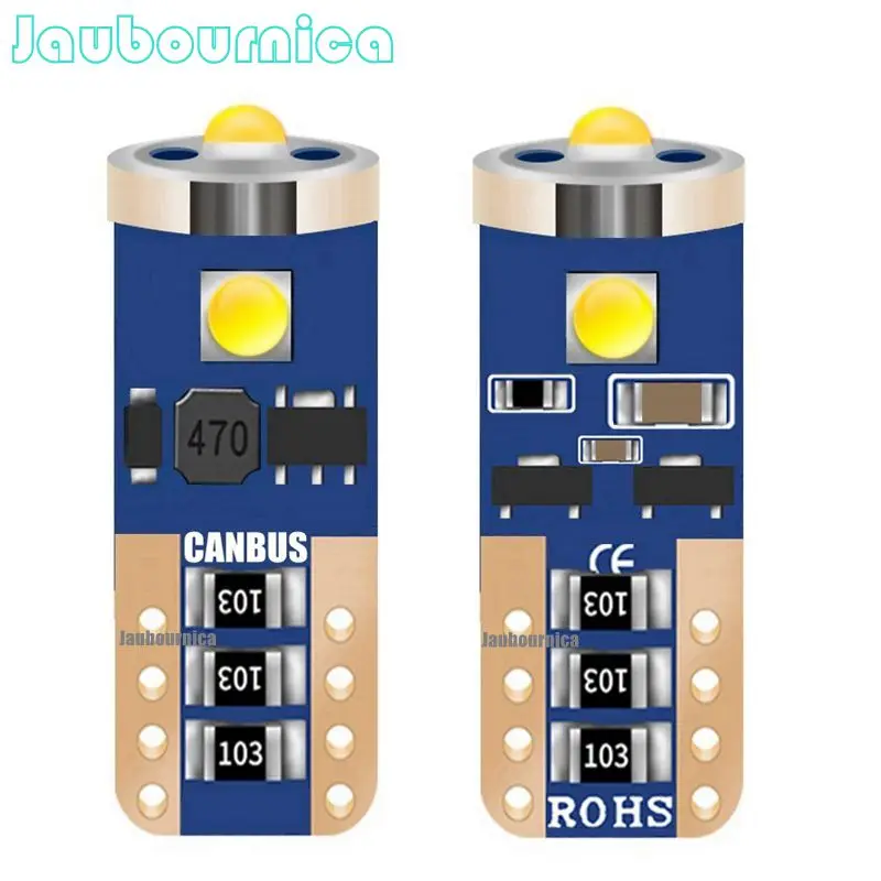 Новый T10 W5W 192 WY5W 3 SMD CREE светодиодный светильник для парковки автомобиля салона