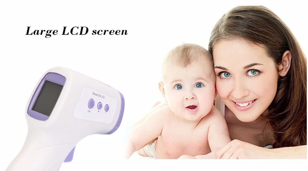 Professional Electronic Thermometer Baby Adult Digital Muti-fuctional Infrared Forehead Thermometer Temperature Measurement Tool