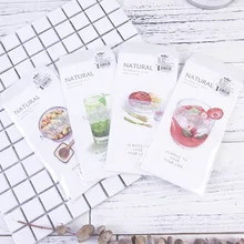 4 шт./упак. натуральный Новинка конверт для бумажного письма открытка письмо стационарная бумага для хранения подарок