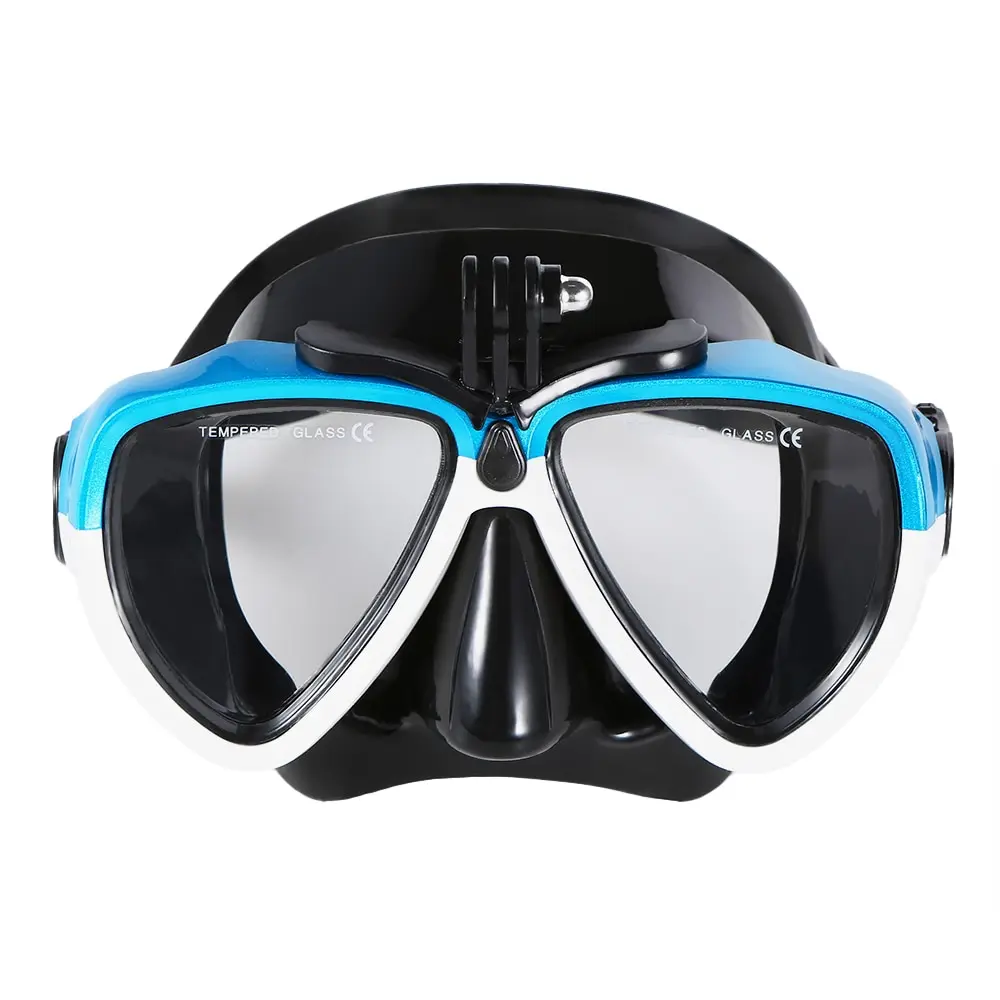 Маска для подводного плавания, маска для плавания, силиконовый для подводного плавания, маска для подводного плавания, маска для подводного плавания, оборудование для дайвинга, противотуманная маска с креплением для камеры