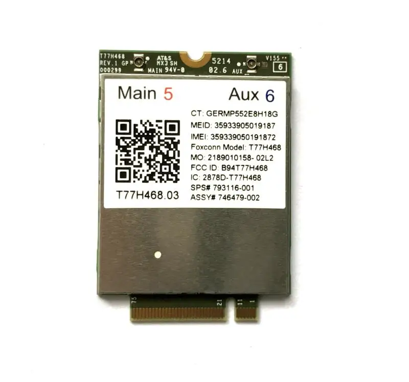 T77H468 Lt4211 Per Hp Elitebook 740 750 820 840 850 G2 /810 G3 /Zbook 15U G2/Pro X2 612 G1 Tablet /Zbook 15U G2 Mobile