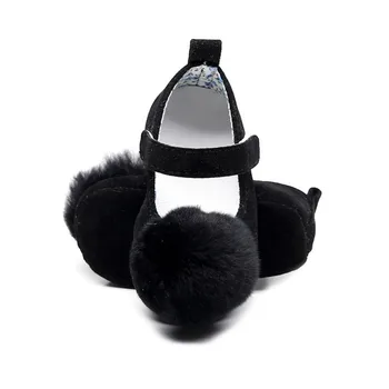 

Crib Bebe Kids Shoes PU Ball Baby Girls First Walkers Infant Toddler Footwear Princess Baby Shoes For Girl