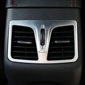 

ABS Matte For Hyundai Sonata 2015 2016 2017 Car Back Rear Air Condition outlet Vent frame Cover Trim auto accessories 1pcs