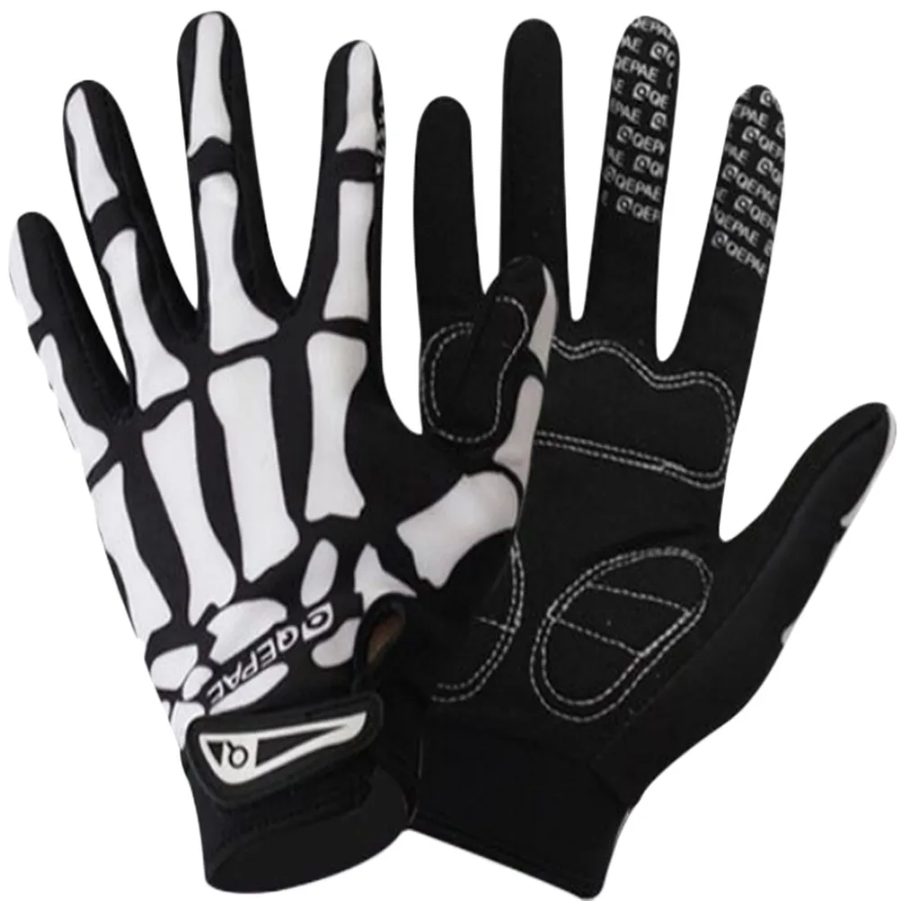 Prix pour Full finger Vélo Vélo Tactile Gants route vtt gants de sport non-slip respirant gants chaud amortissement gants Crâne 2 Prix pour Full finger Vélo Vélo Tactile Gants route vtt gants de sport non-slip respirant gants chaud amortissement gants Crâne 2