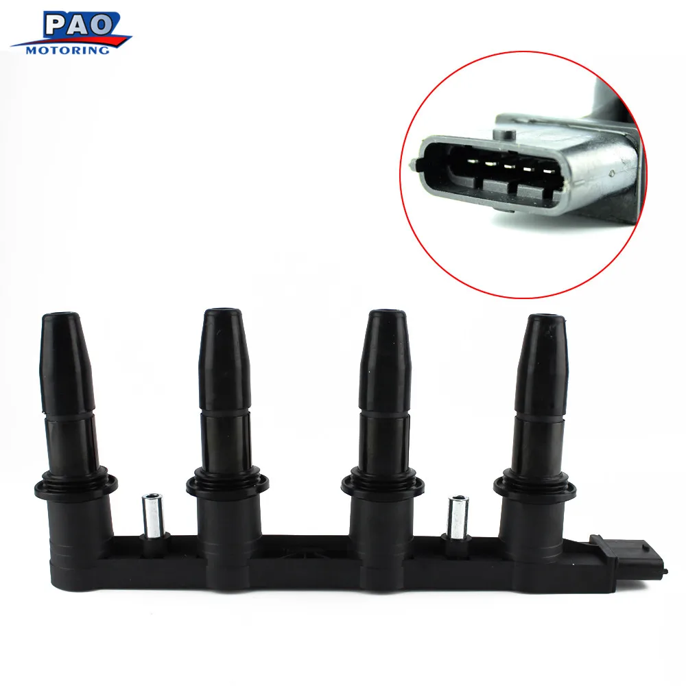 Ignition Coils Fits For Opel Vauxhall Zafira B Astra H Cassette Type 1.