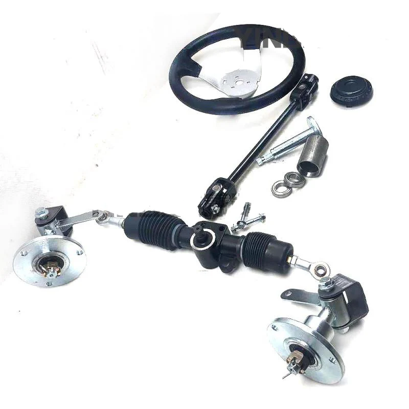 GO KART KARTING ATV UTV Buggy 5inch Wheel 32CM Steering Gear Rack ...