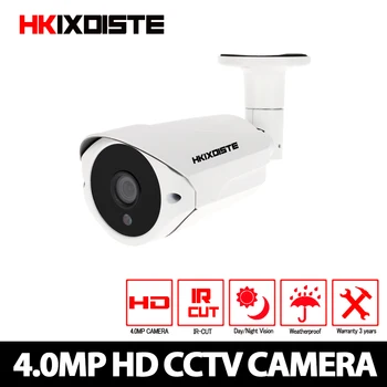 

HKIXDISTE New Super AHD Camera HD 4MP Surveillance Outdoor Indoor Waterproof 36PCS infrared Security Camera System With Bracket