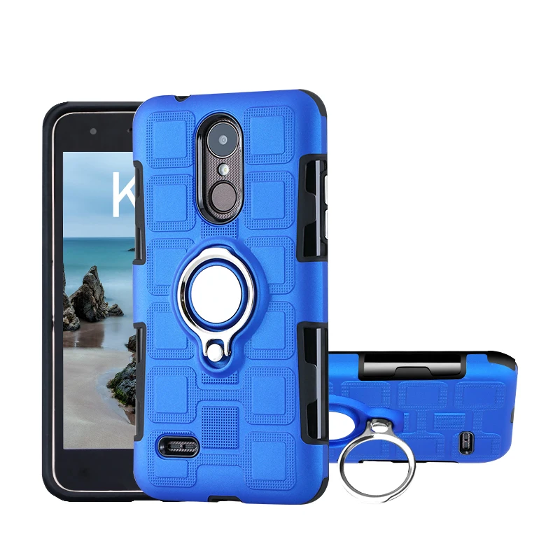 

Phone Case for LG K4 K8 K10 2017 EU VERSION Magnetic Bracket Kickstand Car Holder Stand Hard PC Cover for LG Q6 Q8 Coque Fundas