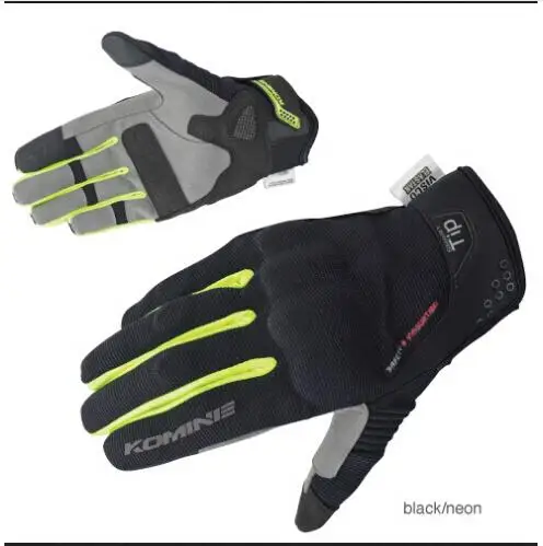 KOMINE GK183 мотоциклетные перчатки для гонок, езды на велосипеде, мотокросса, мотоциклетные защитные перчатки на весь палец