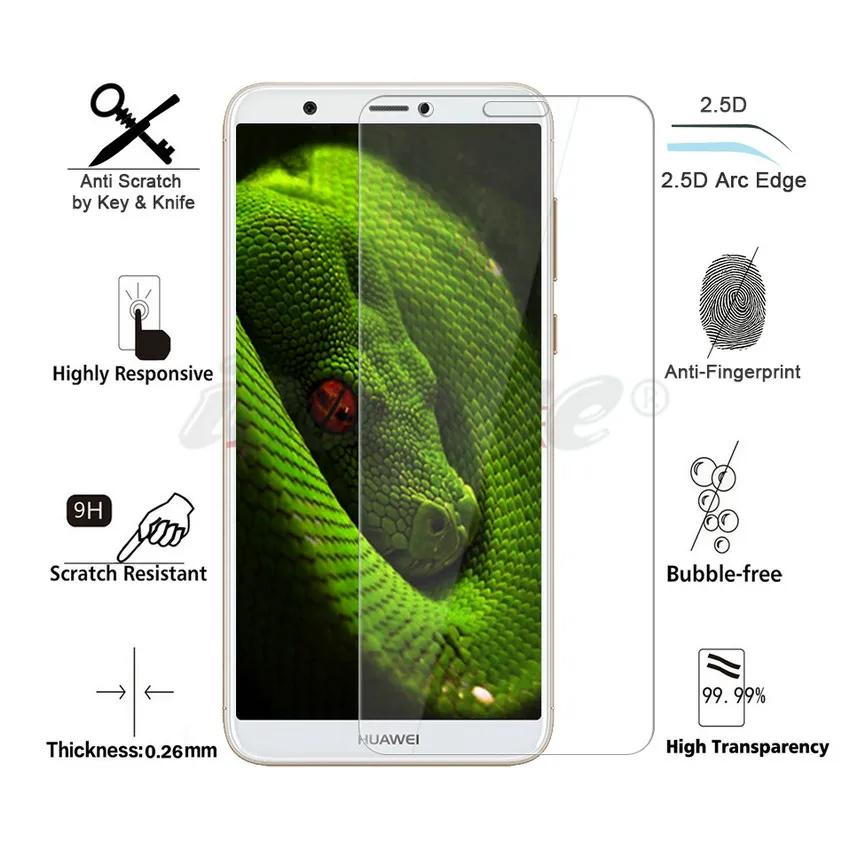 ICOQUE 9H 2.5D стекло для Huawei P умное закаленное Enjoy 7S Flim чехол huwei Защита экрана Psmart|glass for
