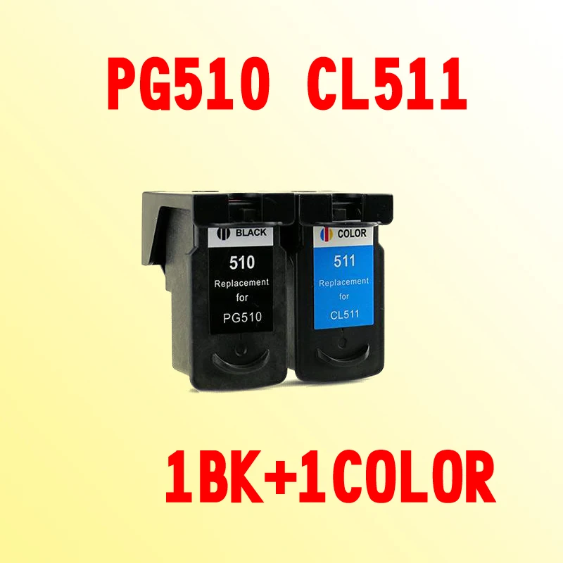 

PG-510 PG-511 ink cartridge compatible for CANON PG510 PG 510 CL511 CL 511 PIXMA MP230 240 250 260 270 280 282 480 490 495