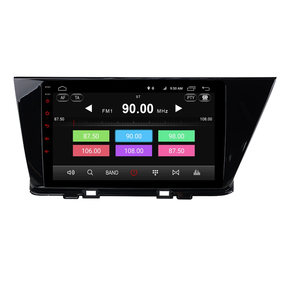 Discount RoverOne Android 9.0 Octa Core Niro Car Radio GPS For Kia Niro 2016 2017 Touchscreen Multimedia Player Stereo Niro Head Unit 4