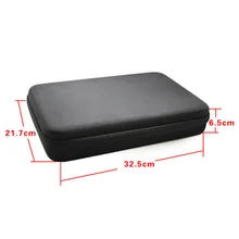 Promotion Travel Storage collection bag Case Gopro Hero 3/4 Sj 4000 Xiaomi Yi Action Soocoo Camera sport cam go pro Accessories
