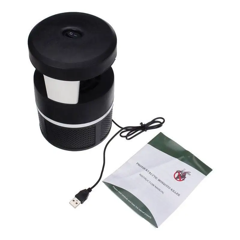 LED Electric Fly Zapper Mosquito Killer Lamp Bug Insect Pest Trap Light Home Living Room Pest Control