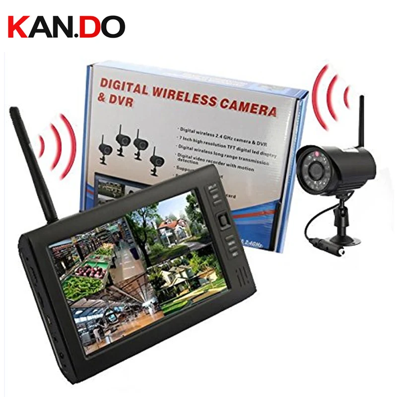 

recording function 1 month 2.4G receiver+camera 7 inch LCD Monitor 2.4G Wireless Receiver CCTV Camera CCTV receiver baby monitor