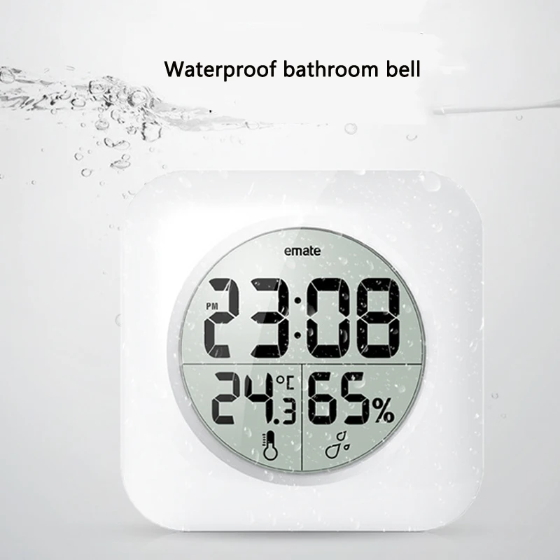 Kupuj online wyprzedażowe bathroom clock waterproof od