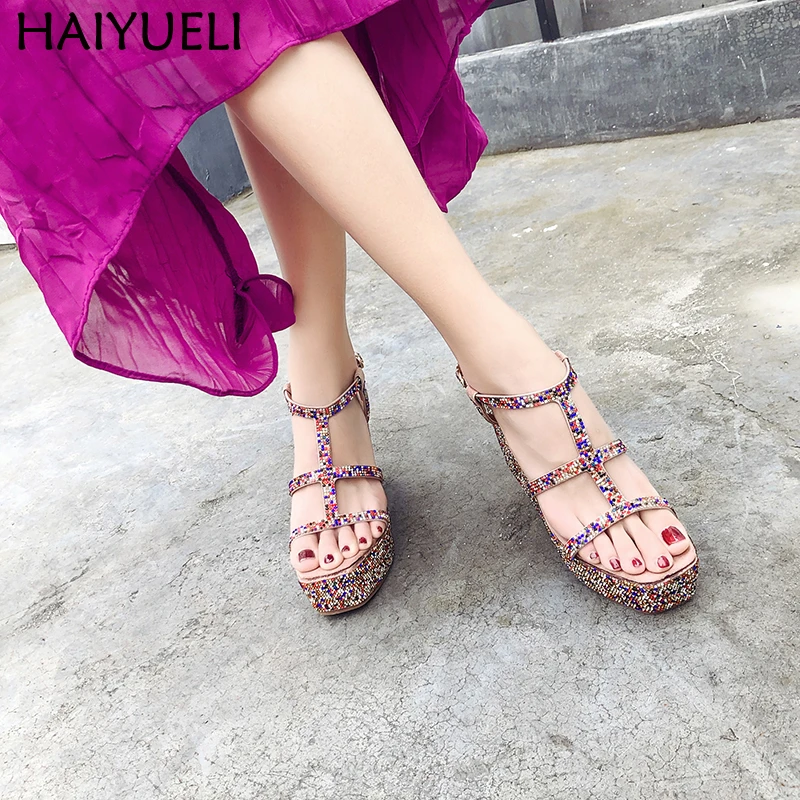 multi colored wedges