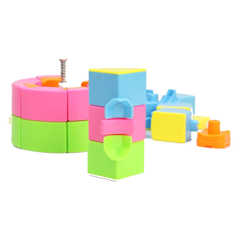3x3x3 цилиндра Magic Скорость Cube обучения Игрушечные лошадки для Детский подарок странные Sharp головоломки Скорость куб, цилиндр mgaico Cubo