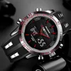 Brand New Men Sports Watches Waterproof Mens Military Digital Quartz Watch Alarm Stopwatch Dual Time Zones relogio masculino ► Photo 1/6