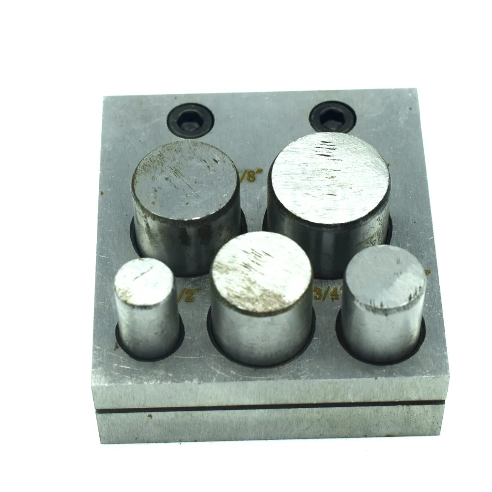 

Metal Disc Cutter Punch Set 7 Hole 5 Hole Jewelers Cutting Tools