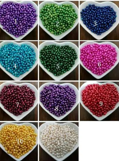

3-4mm Baby pearls 10pcs inside Freshwater oyster/Akoya oyster Shell with 10 Random Colors Pearls SO9