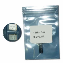 10 шт./лот SMD 3225 пассивный кристалл 16 МГц 16 м 3,2*2,5 4 SMD с украшением в виде кристаллов