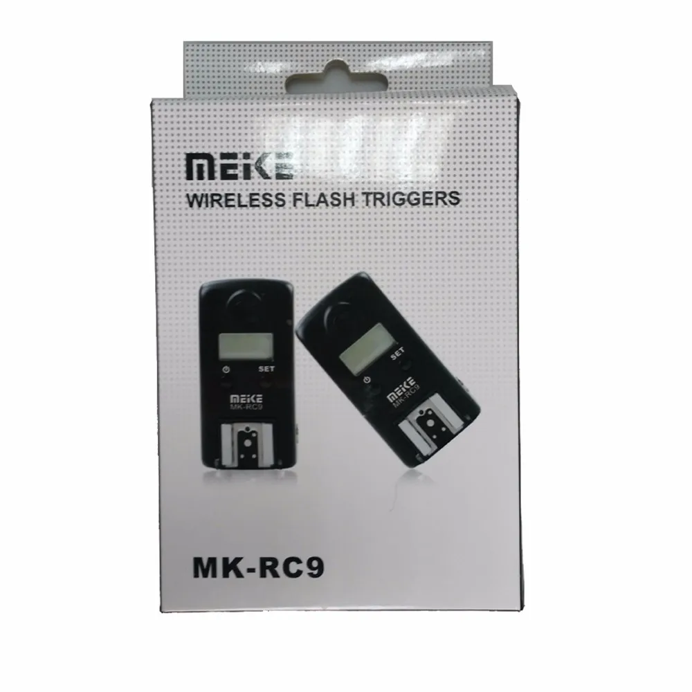 Meike MK-RC9 N1 100 м Беспроводной флэш триггер для Nikon MC-30 D4 D4S D800 D810 D4/D4S, D100, D200, D300/D300S, D700