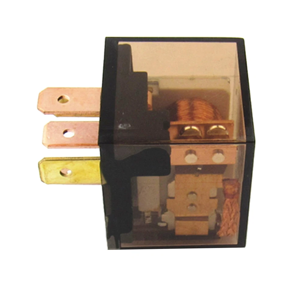 DC 12 V/24V 80A 1NO 1NC SPDT 5 Pins зеленый индикатор светильник Авто Грузовик реле прозрачная