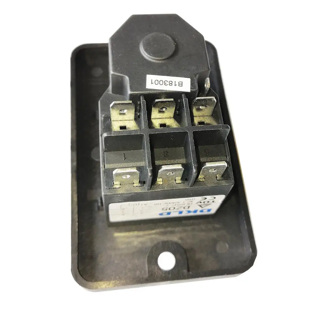 DKLD DZ05 7 контактов IP55 380VAC 10A водонепроницаемый вкл/выкл электромагнитный кнопочный переключатель машина старт Swit