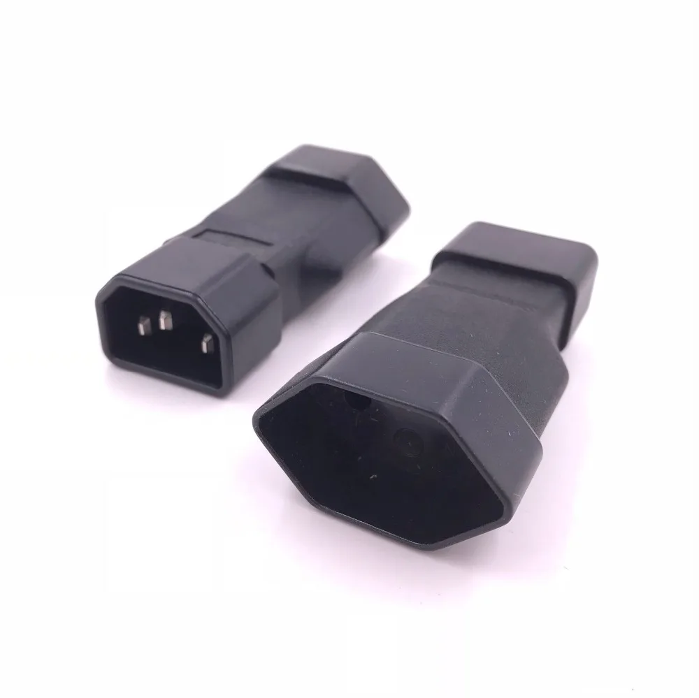EU Power plug IEC 320 C14 Male Plug to European 2Pin Female Cable For UPS PDU WA-0156 | Обустройство дома
