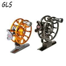 Катушка для ловли нахлыстом 72 мм катушка для ловли нахлыстом обработанный алюминий микро Регулировочная катушка для ловли нахлыстом ледобур для рыбалки