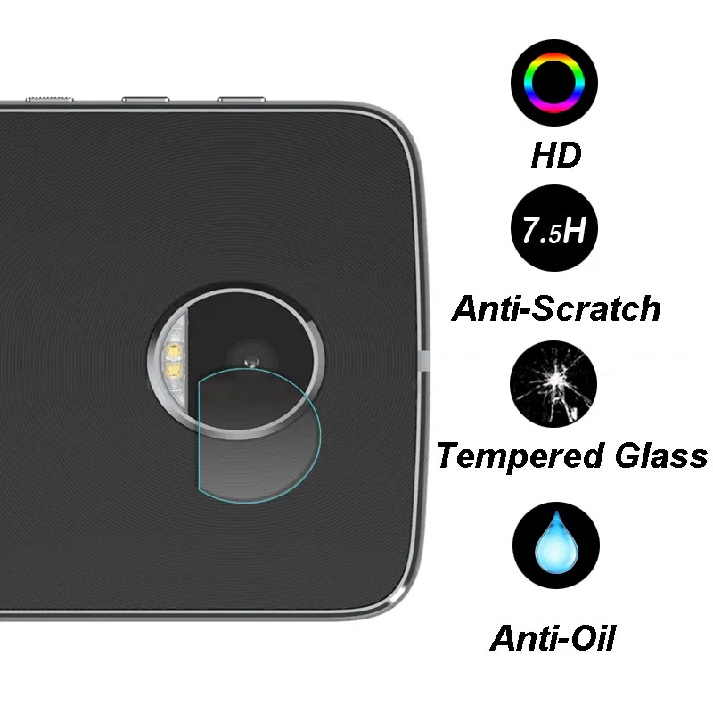 BBSW 1Pc2Pcs Rear Camera Lens Transparent Clear Tempered Glass For Motorola Moto G5 G5 Plus Z Z2 Play Back Camera Lens Flim (3)