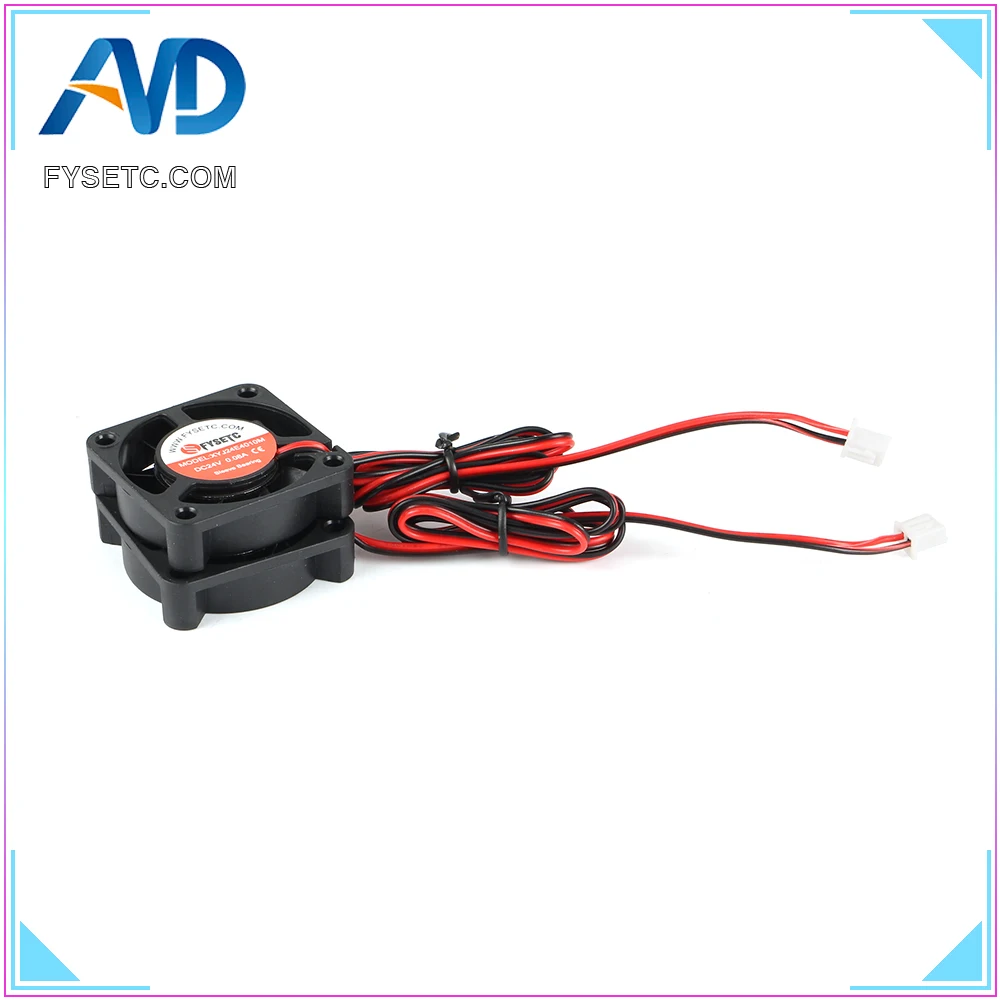 2 قطعة سوبر الصامت DC 24 V 4010 التبريد مروحة 40x40x10 مللي متر 0.08A الهيدروليكية تحمل المبرد ل Creality Ender-3 3D طابعة أجزاء