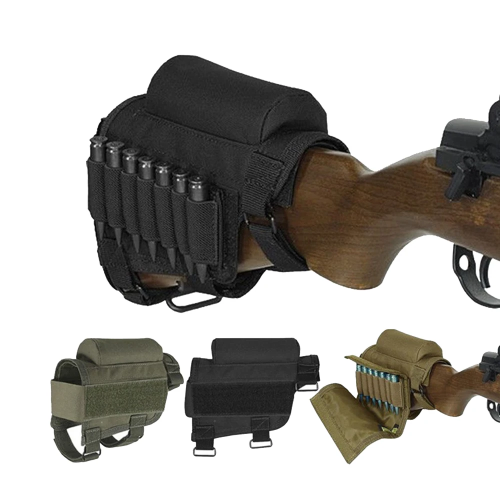 

Hunting tactical bullet bag Portable Adjustable Ammo Holder accessories Pouch Holder Pack Tactical molle pouch accessories