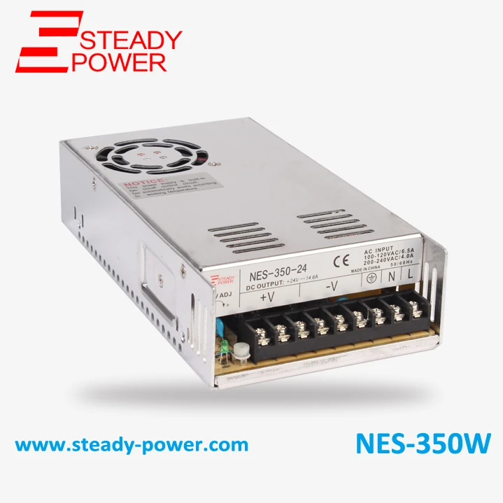 

(NES-350-24) High Quality china hot sale 350w 24v dc switching power supply