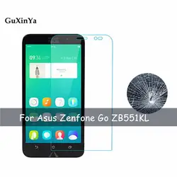 2 шт. закаленное Стекло Asus Zenfone Go ZB551KL Экран протектор Стекло для Asus Zenfone Go ZB551KL против царапин Стекло ZB551KL фильм