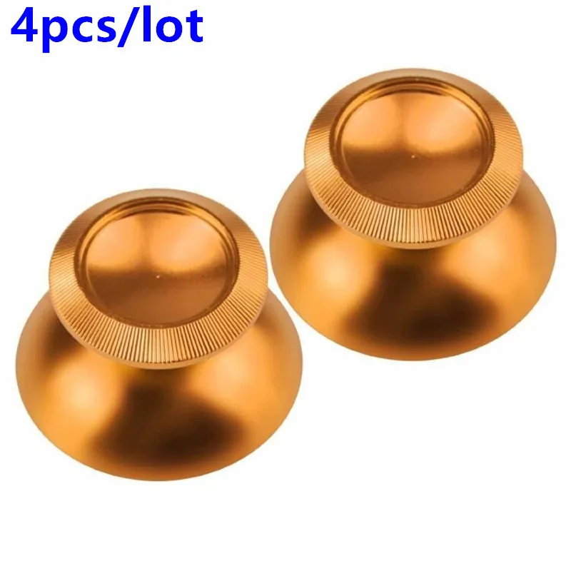 

4pcs Aluminum Alloy Analog Thumbstick Thumb Sticks Joystick Replacement Cap Cover For Microsoft xbox 360 XBOX360 Controller