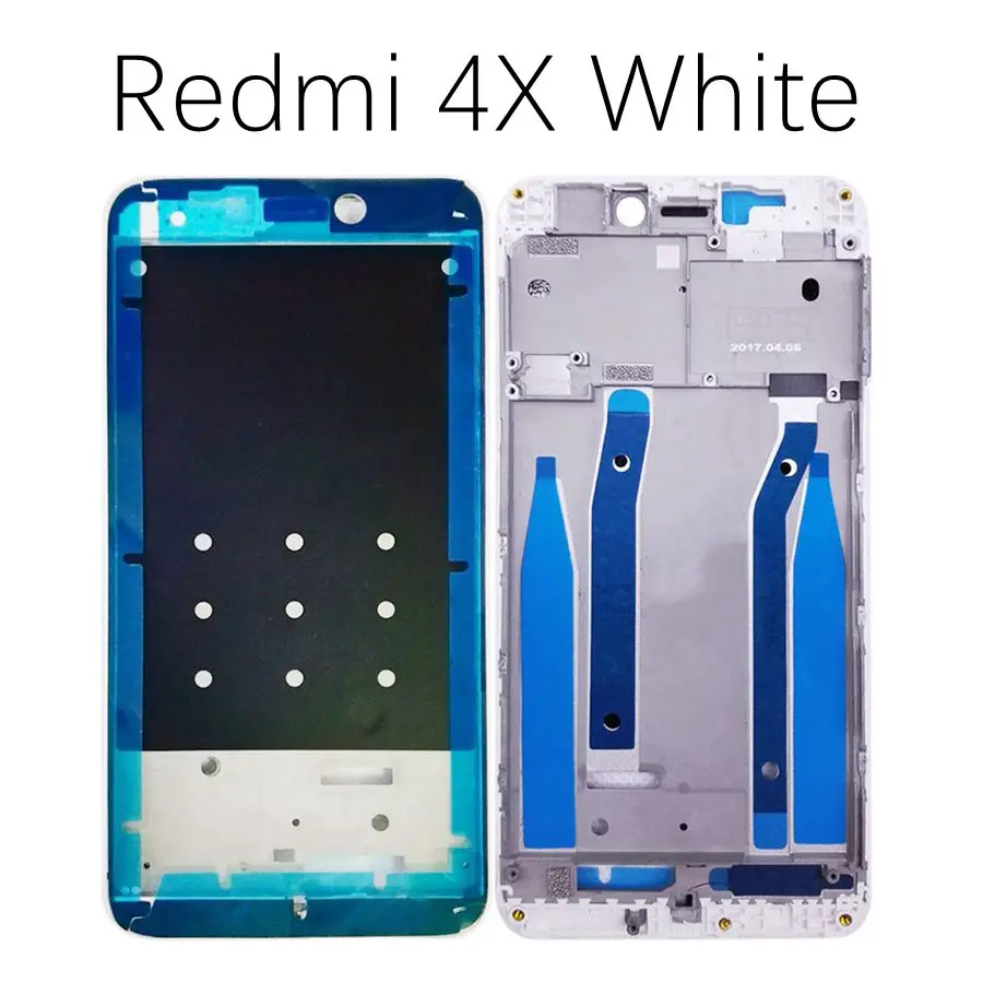 Для Redmi Note 4X Передняя рамка Note4 экран поддерживающий ободок для Xiaomi Redmi Note 4 Шасси передней рамы средняя пластина корпуса