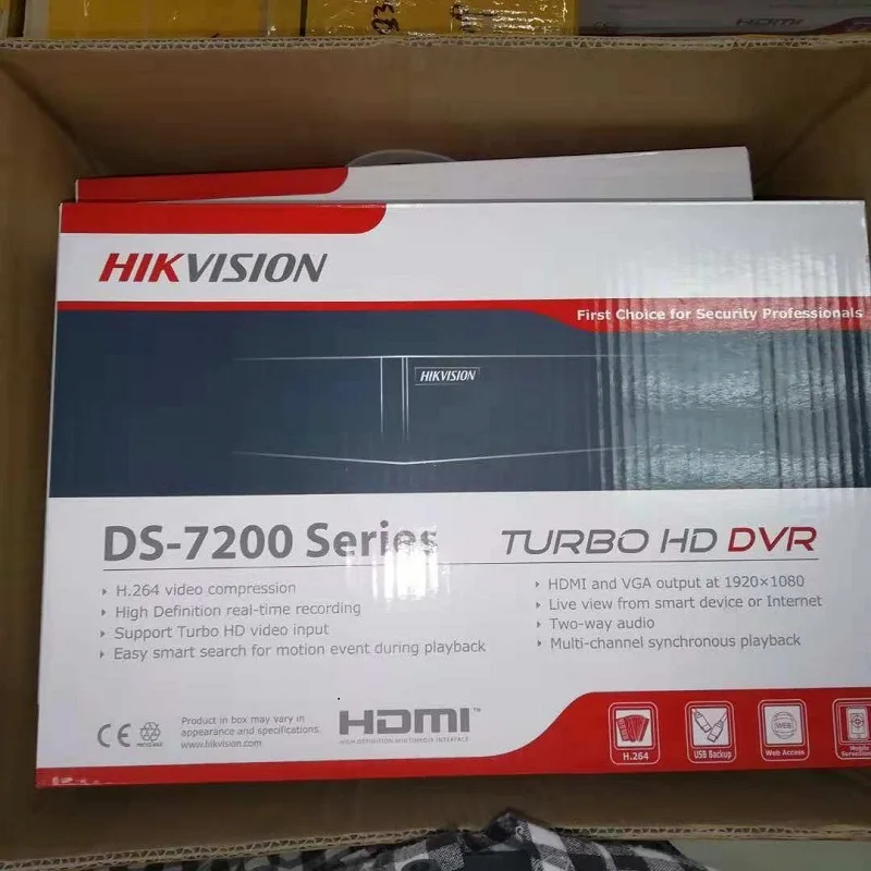 Hikvision English Version Ds 74hghi F1 1080p 4ch Cctv Xvr For Analog Hdtvi Ahd Ip Camera 1sata Aliexpress Security Protection